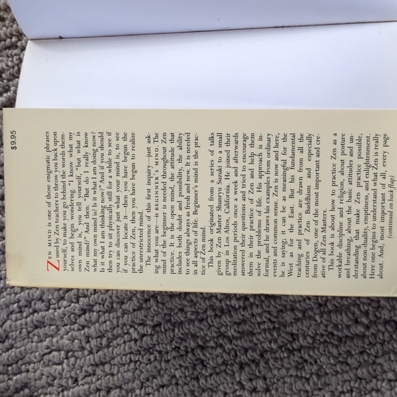 BOOK: Zen Mind, Beginners Mind by Shunryu Suzuki - Picture 4 of 6